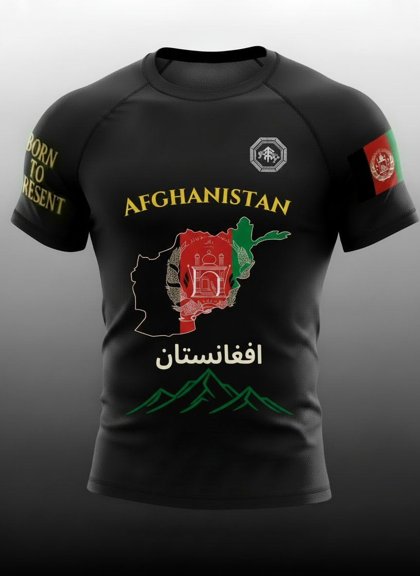 Rashguard – AFGHANISTAN Edition (Kurzarm) Afghanistan