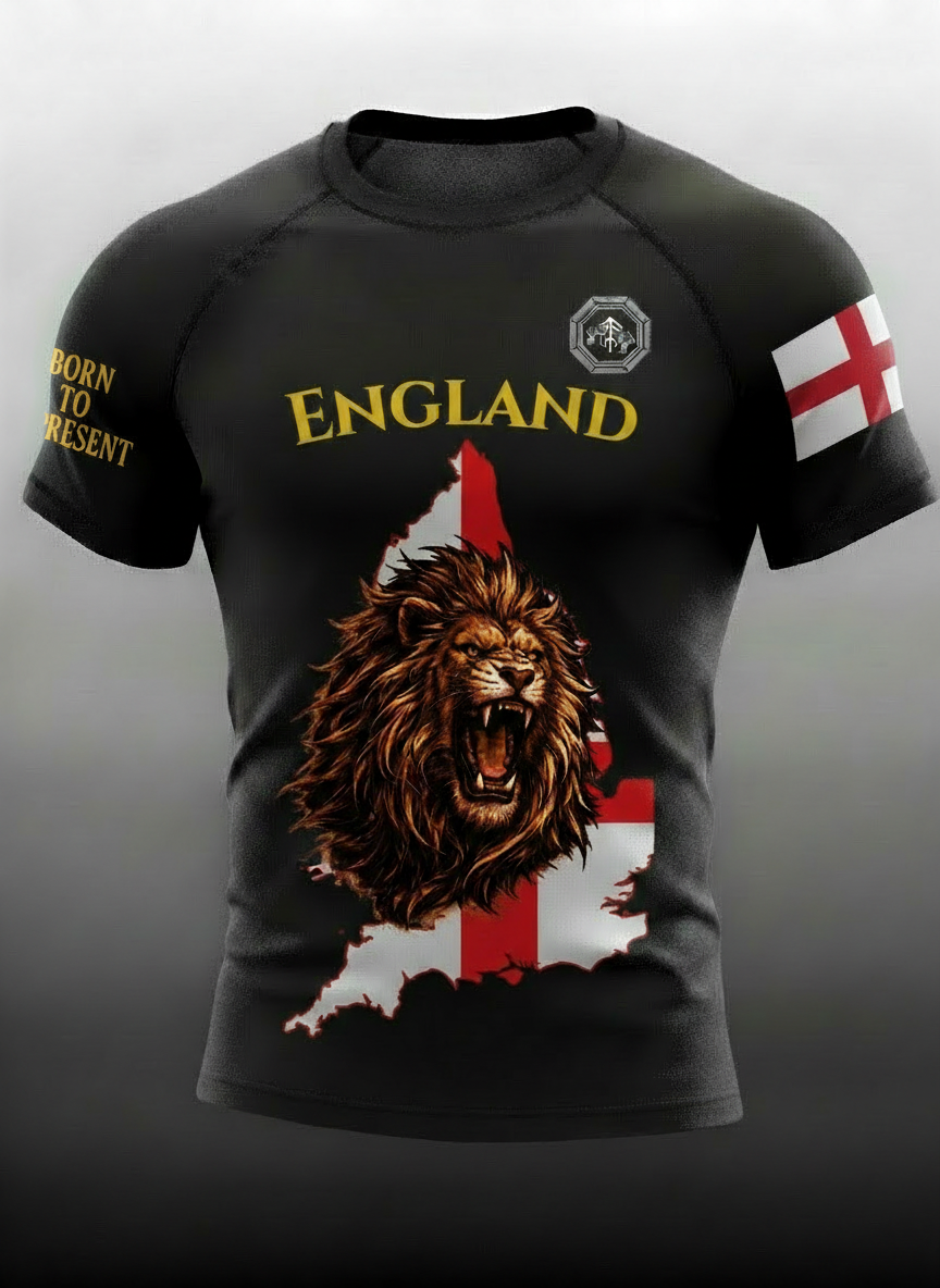 Rashguard – ENGLAND Edition (Short Sleeve) England