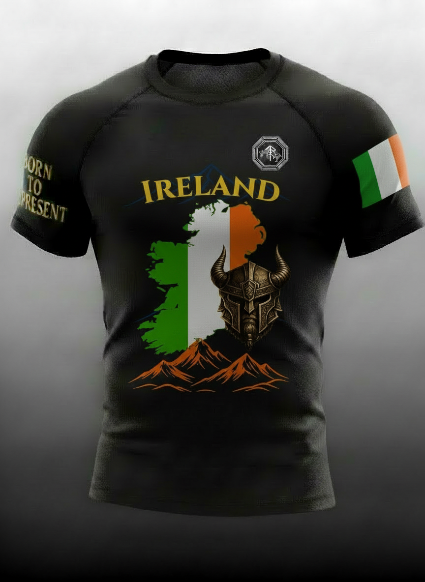 Rashguard – IRELAND Edition (Kurzarm) Irland