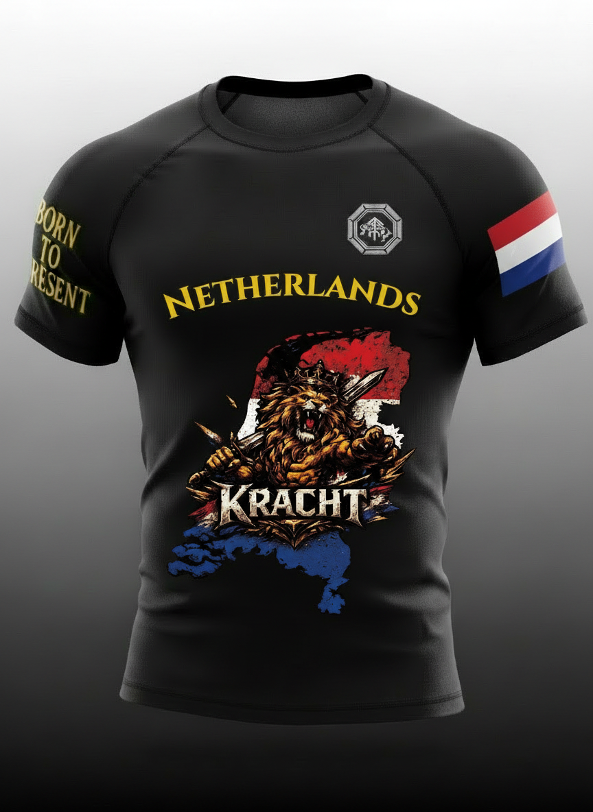 Rashguard – NETHERLANDS Edition (Kurzarm) Niederlande