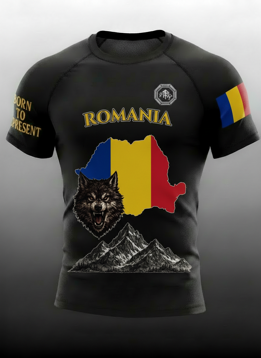 Rashguard – ROMANIA Edition (Short Sleeve) Romania