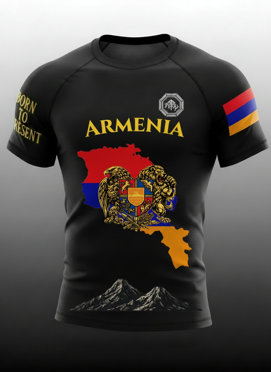 Rashguard – ARMENIA Edition (Kurzarm) Armenien