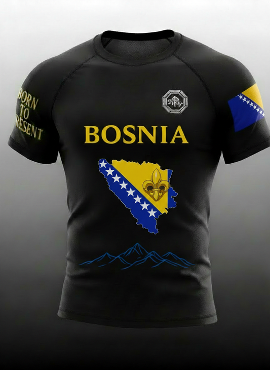 Rashguard – BOSNIA Edition (Kurzarm) Bosnien