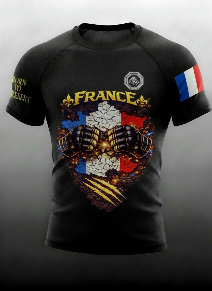 Rashguard – FRANCE Edition (Kurzarm) Frankreich