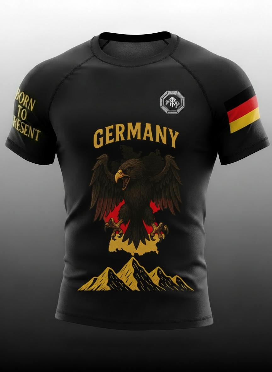 Rashguard – GERMANY Edition (Kurzarm) Deutschland