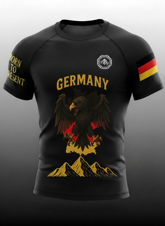 Rashguard – GERMANY Edition (Kurzarm) Deutschland