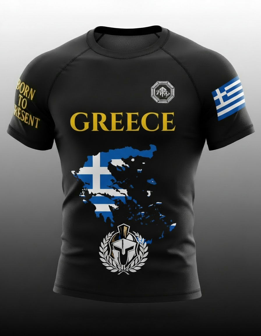 Rashguard – GREECE Edition (Kurzarm) Griechenland
