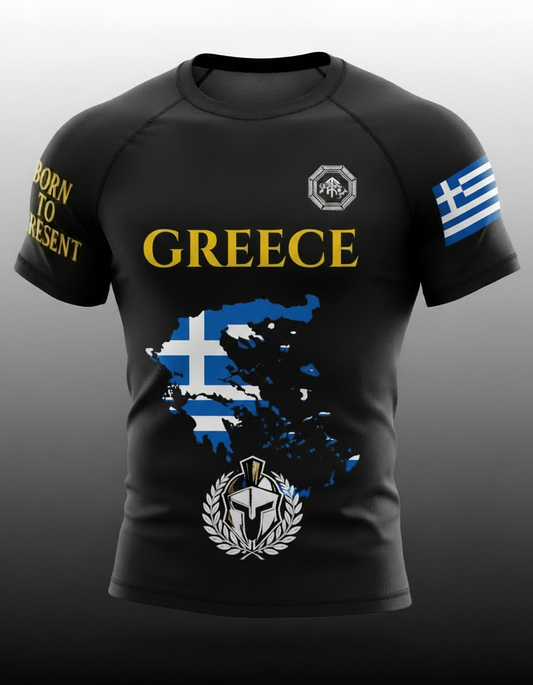 Rashguard – GREECE Edition (Kurzarm) Griechenland