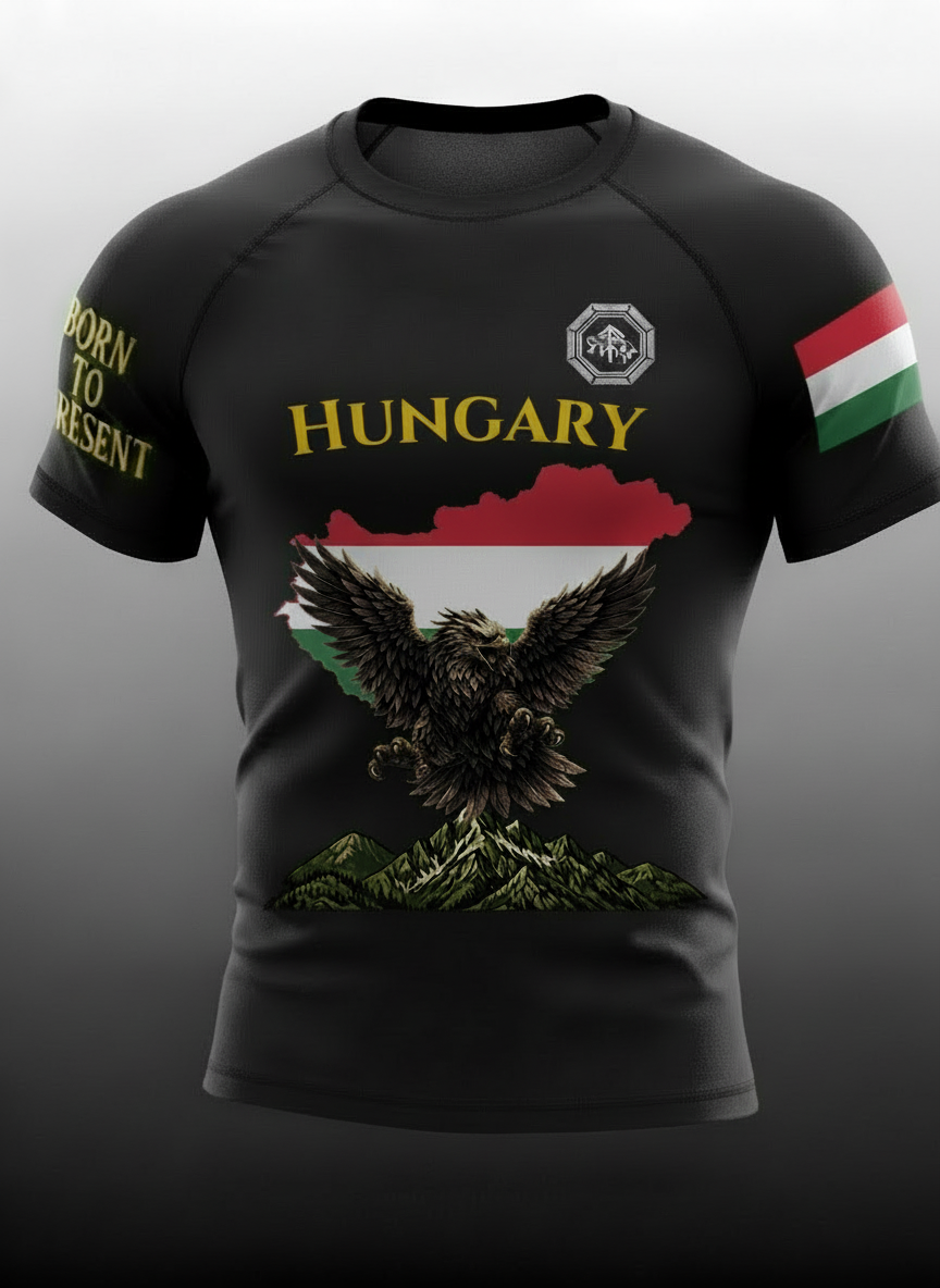 Rashguard – HUNGARY Edition (Kurzarm) Ungarn