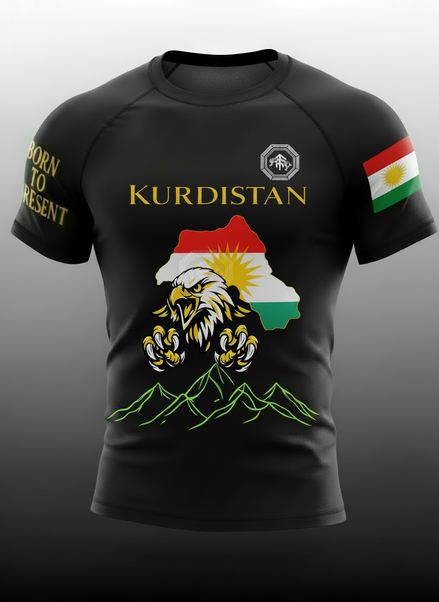 Rashguard – KURDISTAN Edition (Kurzarm) Kurdistan