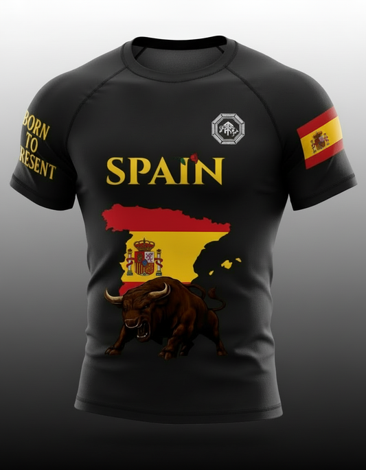 Rashguard – SPAIN Edition (Kurzarm) Spanien