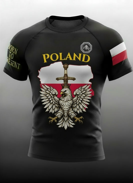 Rashguard – POLAND Edition (Kurzarm) Polen